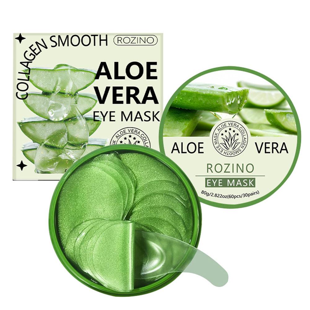 Collagen Sheet Mask - 60pcs Aloe Vera Collagen Eye Mask
