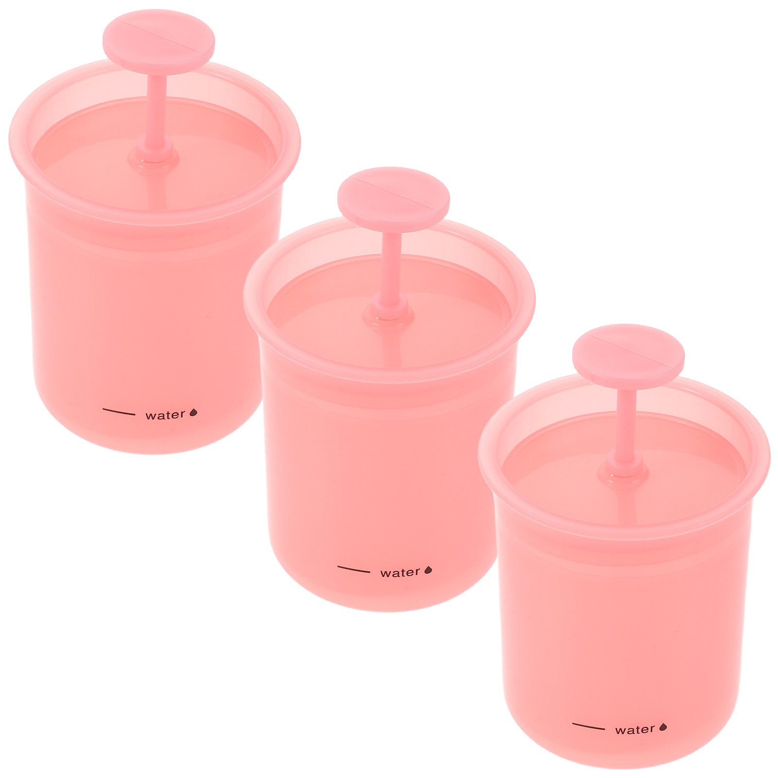 3Pcs Face Wash Foamer Manual P - đánh giá và giá Skincare Pink