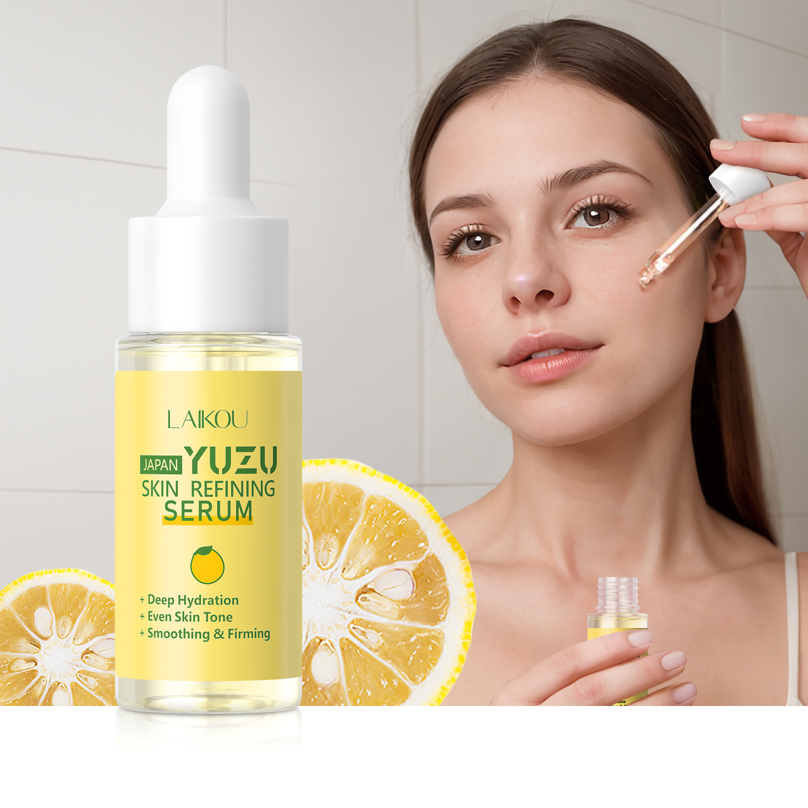 LAIKOU Grapefruit Essence  YUZ - đánh giá và giá Niacinamide Brightening Serum