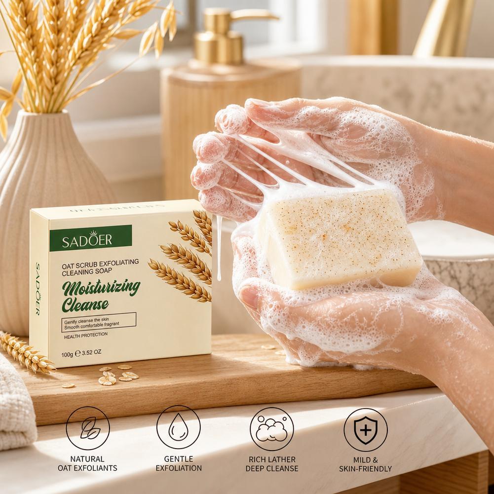 Oat Scrub Exfoliating Cleaning - đánh giá và giá Skincare Oat