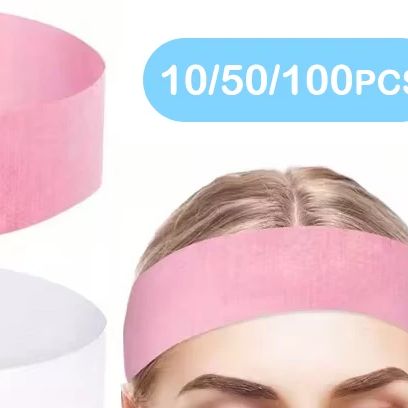 10/50/100pcs Disposable Headba - đánh giá và giá Skincare Pink