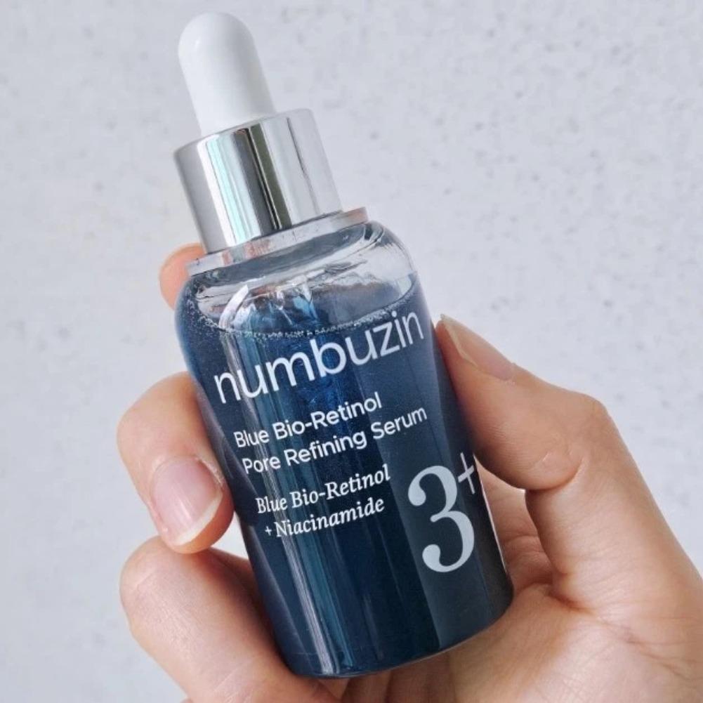 Numbuzin No.3 Blue Bio-Retinol - đánh giá và giá Niacinamide Brightening Serum