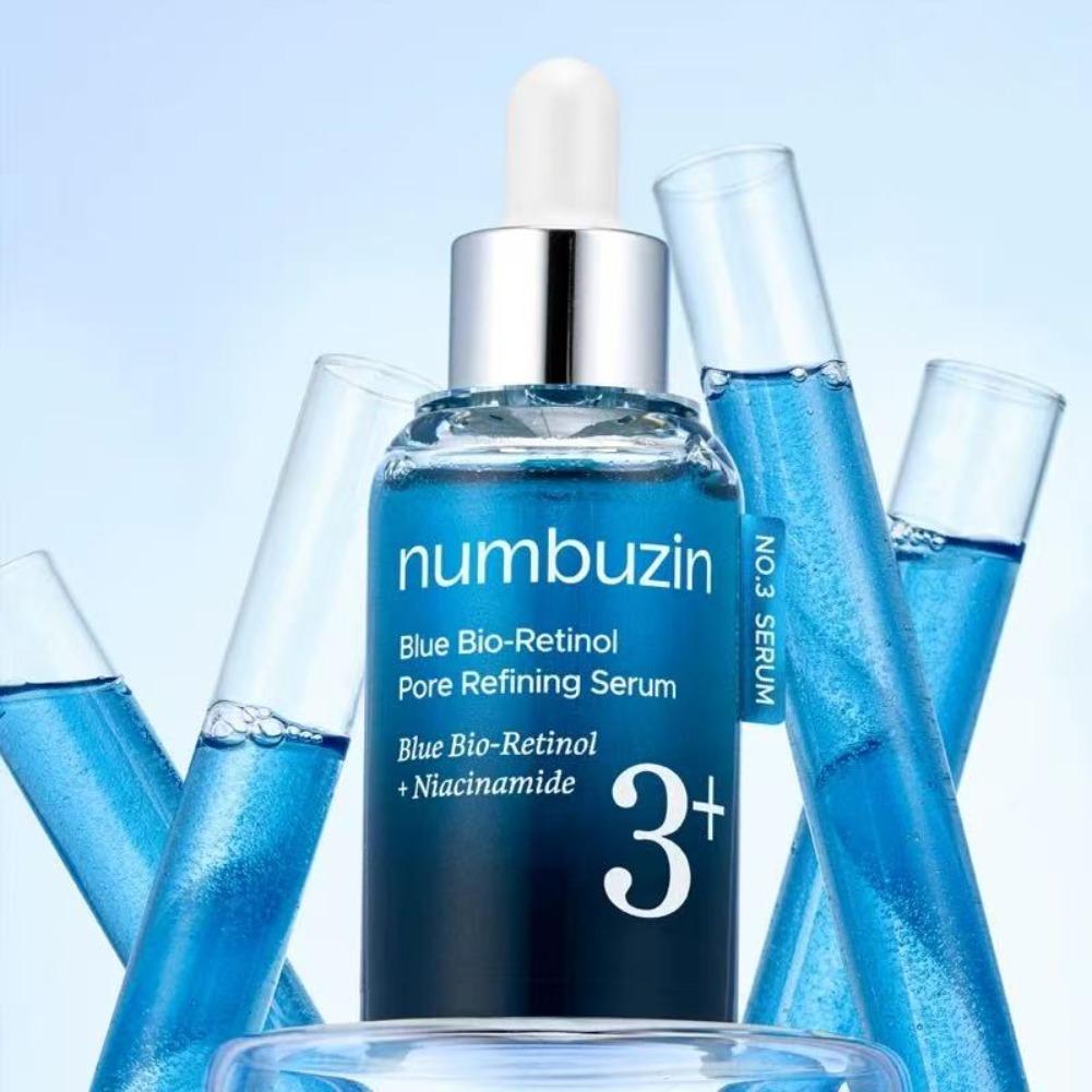 Numbuzin No.3 Blue Bio-Retinol - đánh giá và giá Niacinamide Brightening Serum
