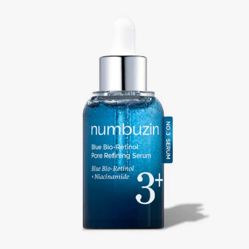 Numbuzin No.3 Blue Bio-Retinol - đánh giá và giá Niacinamide Brightening Serum