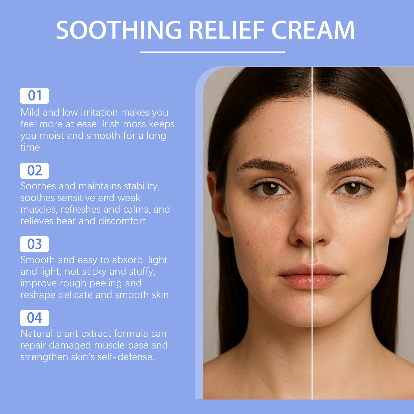 Soothing Relief Cream For Sens - đánh giá và giá Skincare Oat