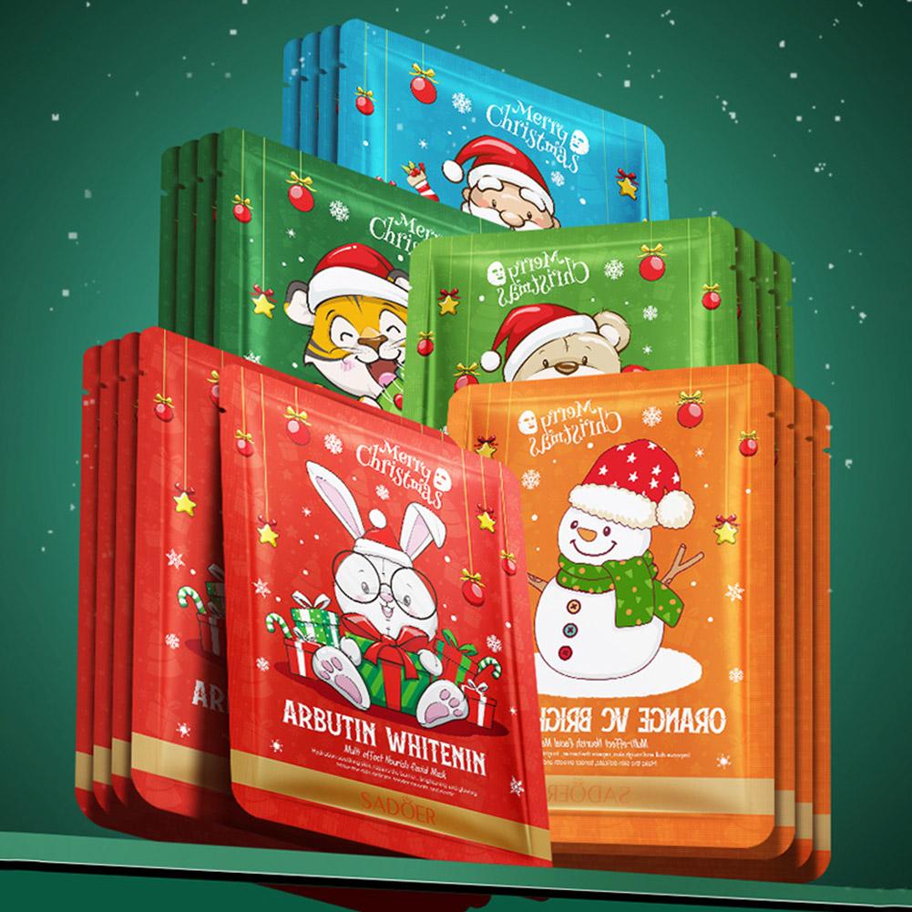 Christmas Series Face Masks Bu - đánh giá và giá Collagen Sheet Mask