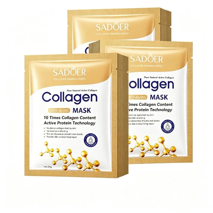 5/10/20/30pcs Korean Collagen  - đánh giá và giá Collagen Sheet Mask