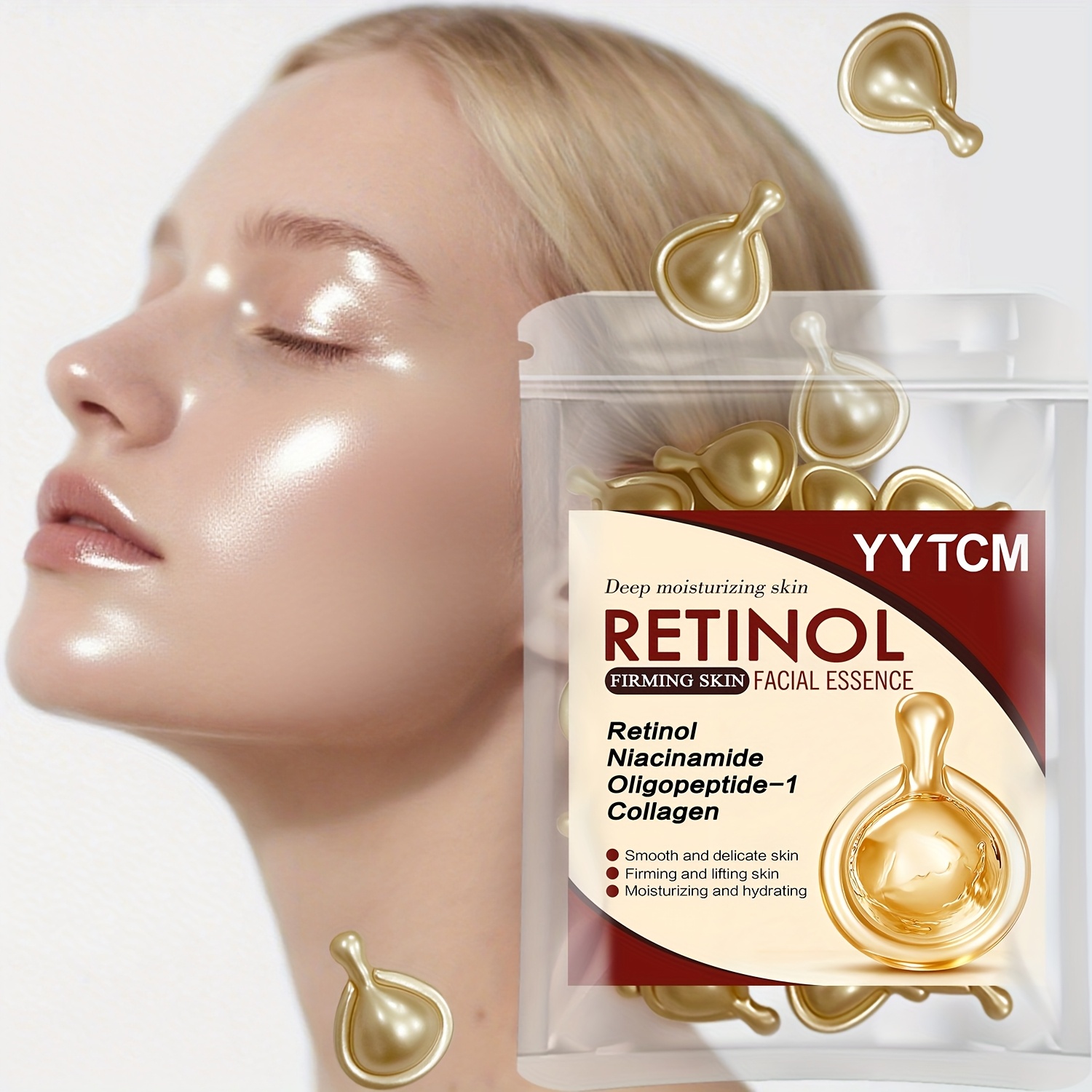 Retinol Firming Facial Moistur - đánh giá và giá Niacinamide Brightening Serum