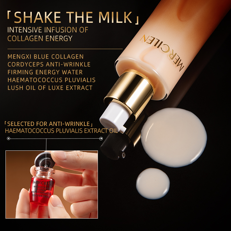 Mercilen Collagen Cordyceps Fi - đánh giá và giá Niacinamide Brightening Serum