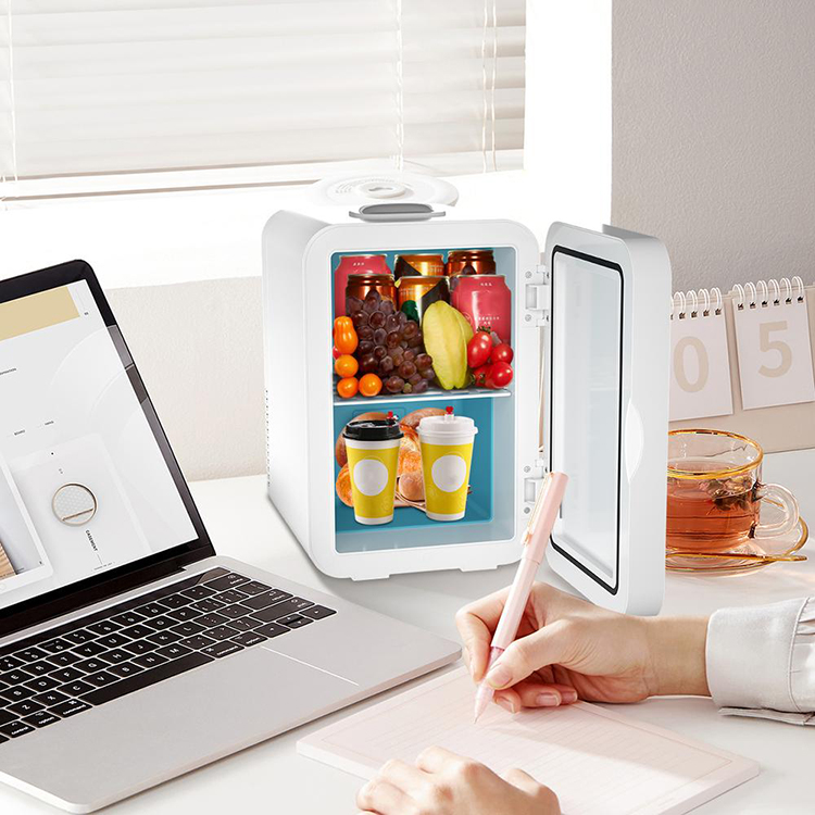 Pink Mini Skincare Fridge - Po - đánh giá và giá Skincare Pink