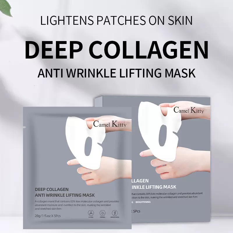 5PCS Collagen Face Masks Deep  - đánh giá và giá Collagen Sheet Mask