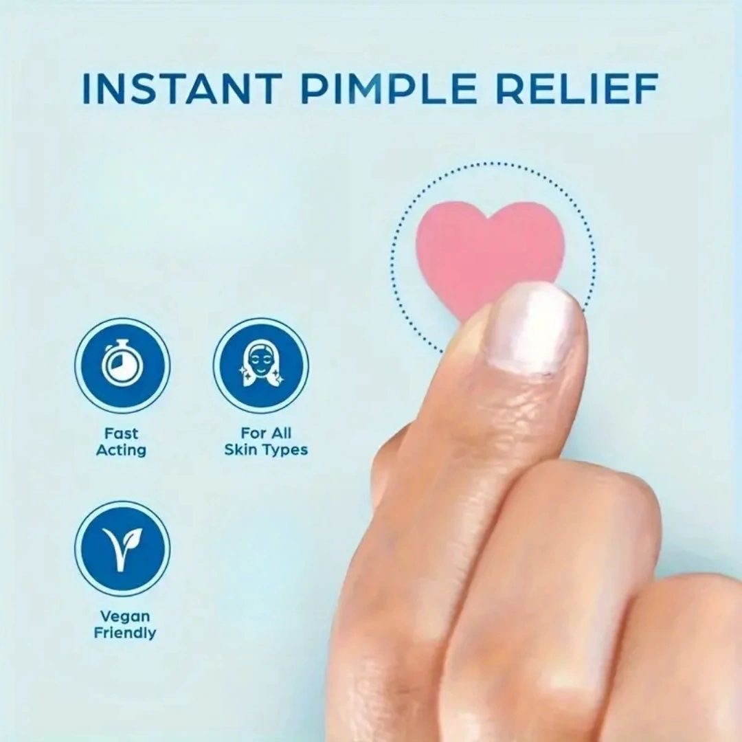 200Pcs Cute Pink Heart Pimple  - đánh giá và giá Skincare Pink
