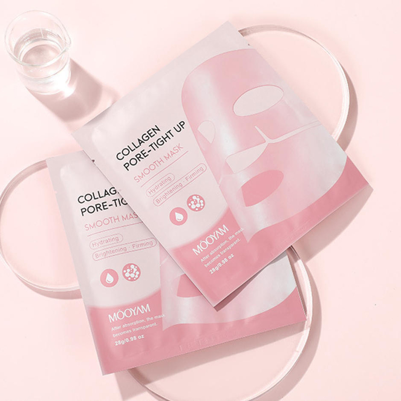 Pink Collagen Mask Deep Cleans - đánh giá và giá Collagen Sheet Mask