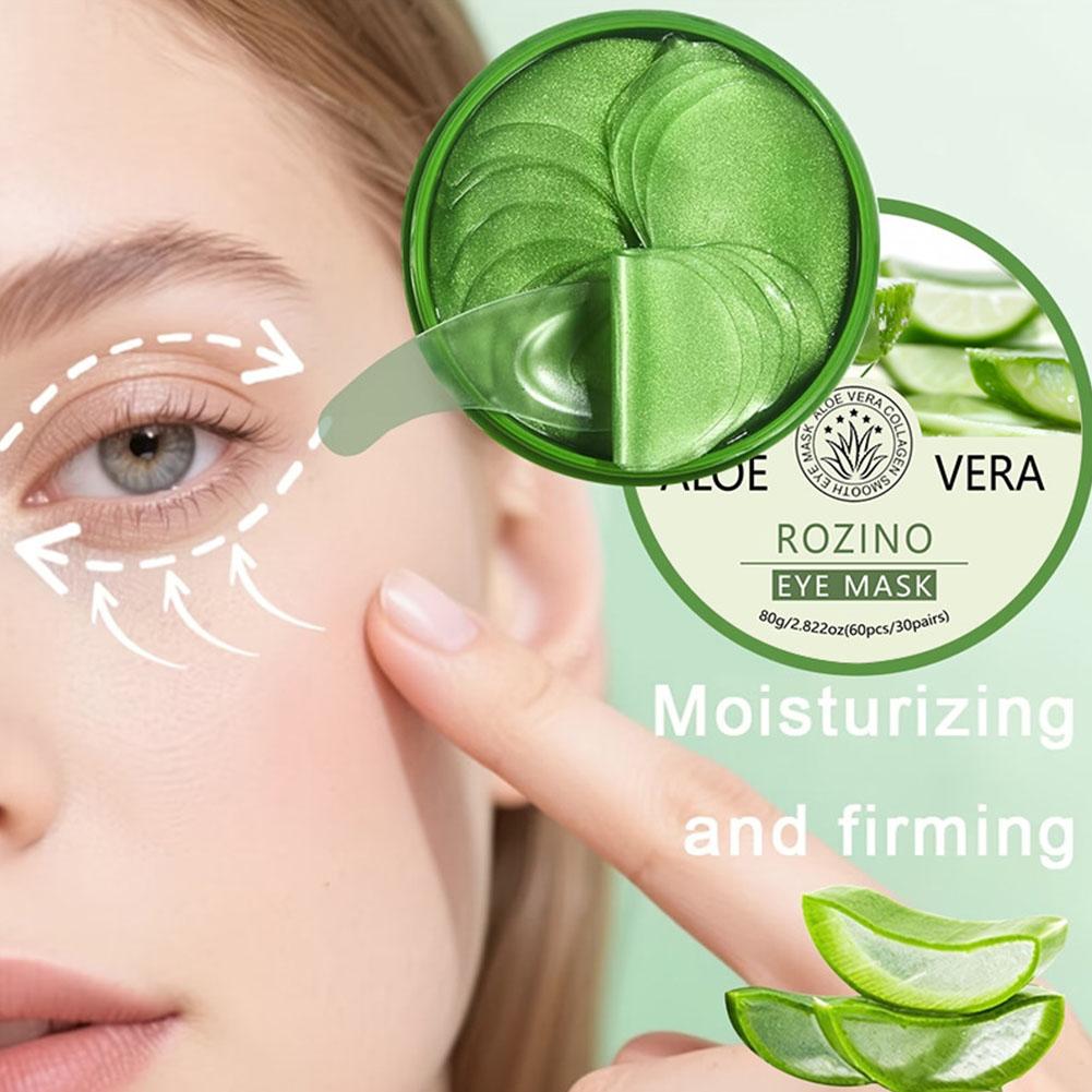 60pcs Aloe Vera Collagen Eye M - đánh giá và giá Collagen Sheet Mask