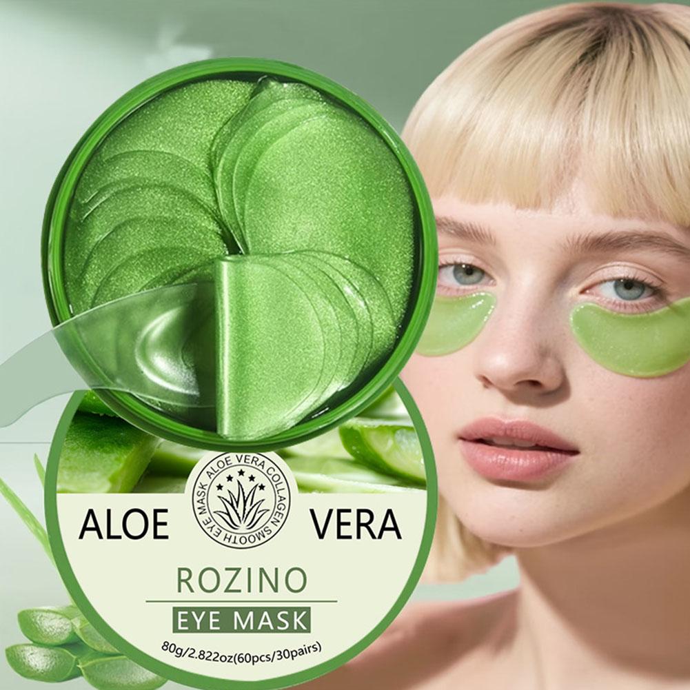 60pcs Aloe Vera Collagen Eye M - đánh giá và giá Collagen Sheet Mask