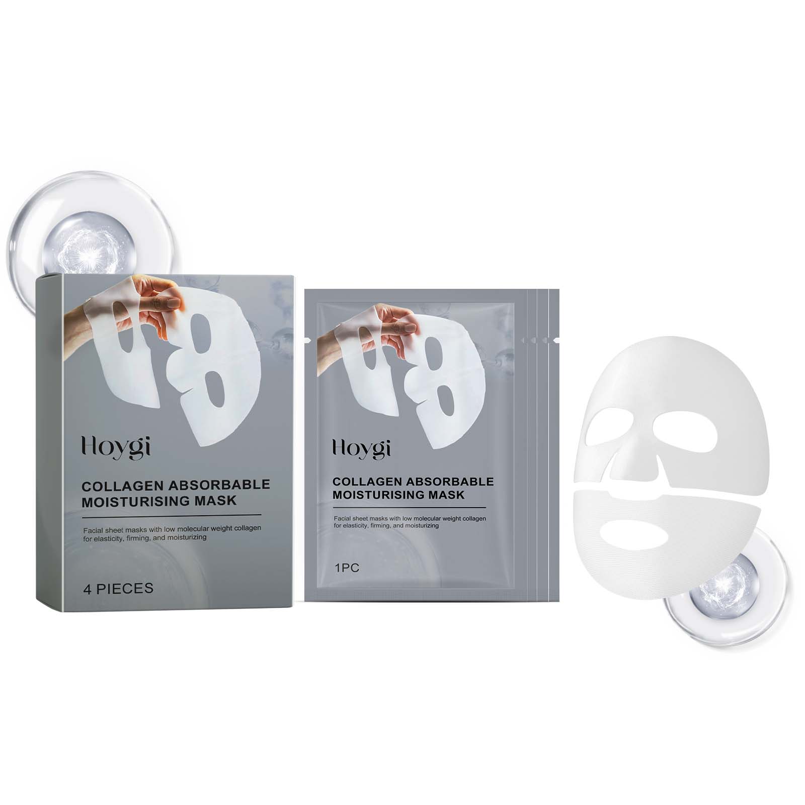 Collagen Patch Facial Mask Hyd - đánh giá và giá Collagen Sheet Mask