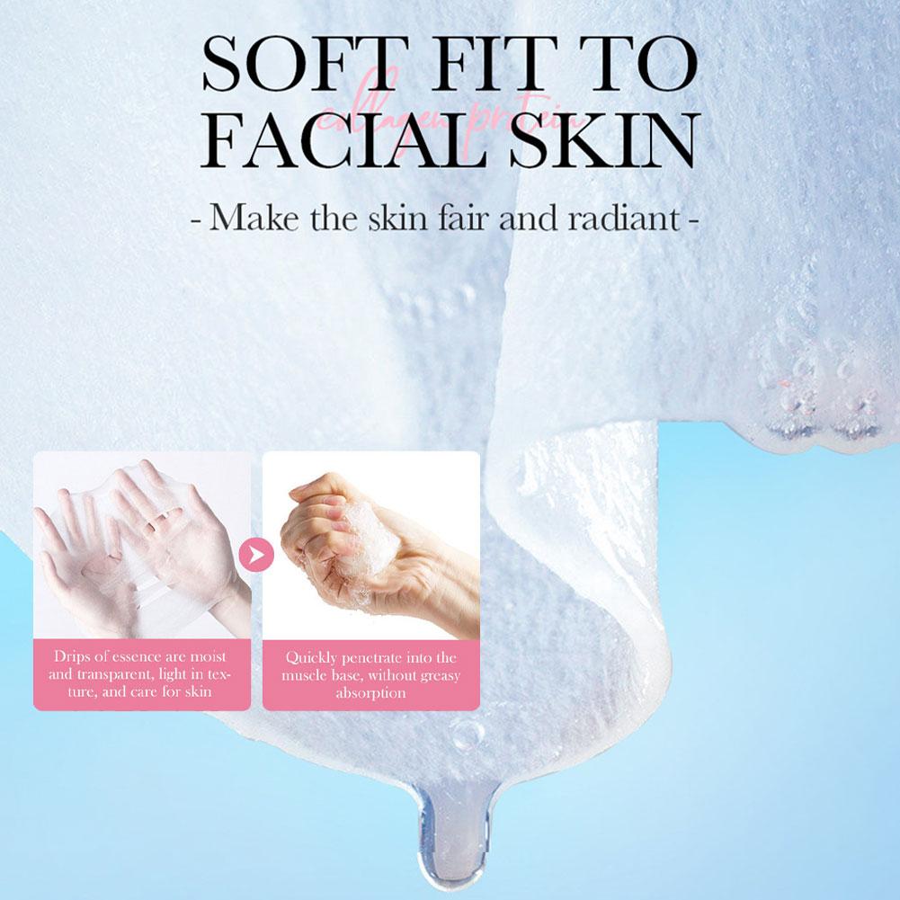 5Pcs Collagen Sakura Face Mask - đánh giá và giá Collagen Sheet Mask