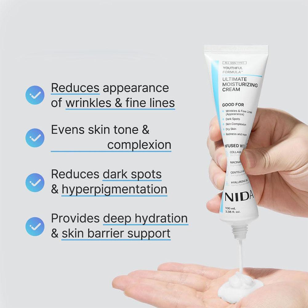 NIDA Moisturizing Cream Centel - đánh giá và giá Centella Asiatica Toner