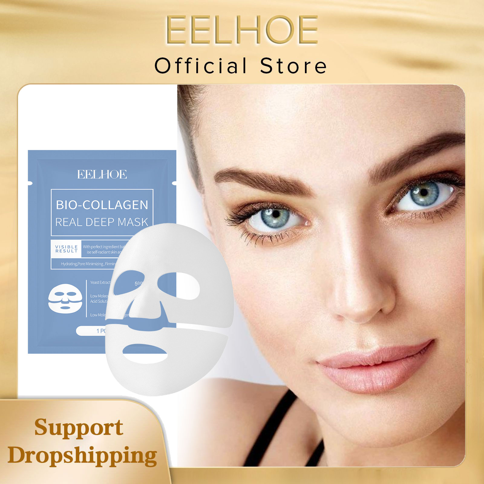 EELHOE Bio Collagen Face Mask  - đánh giá và giá Collagen Sheet Mask
