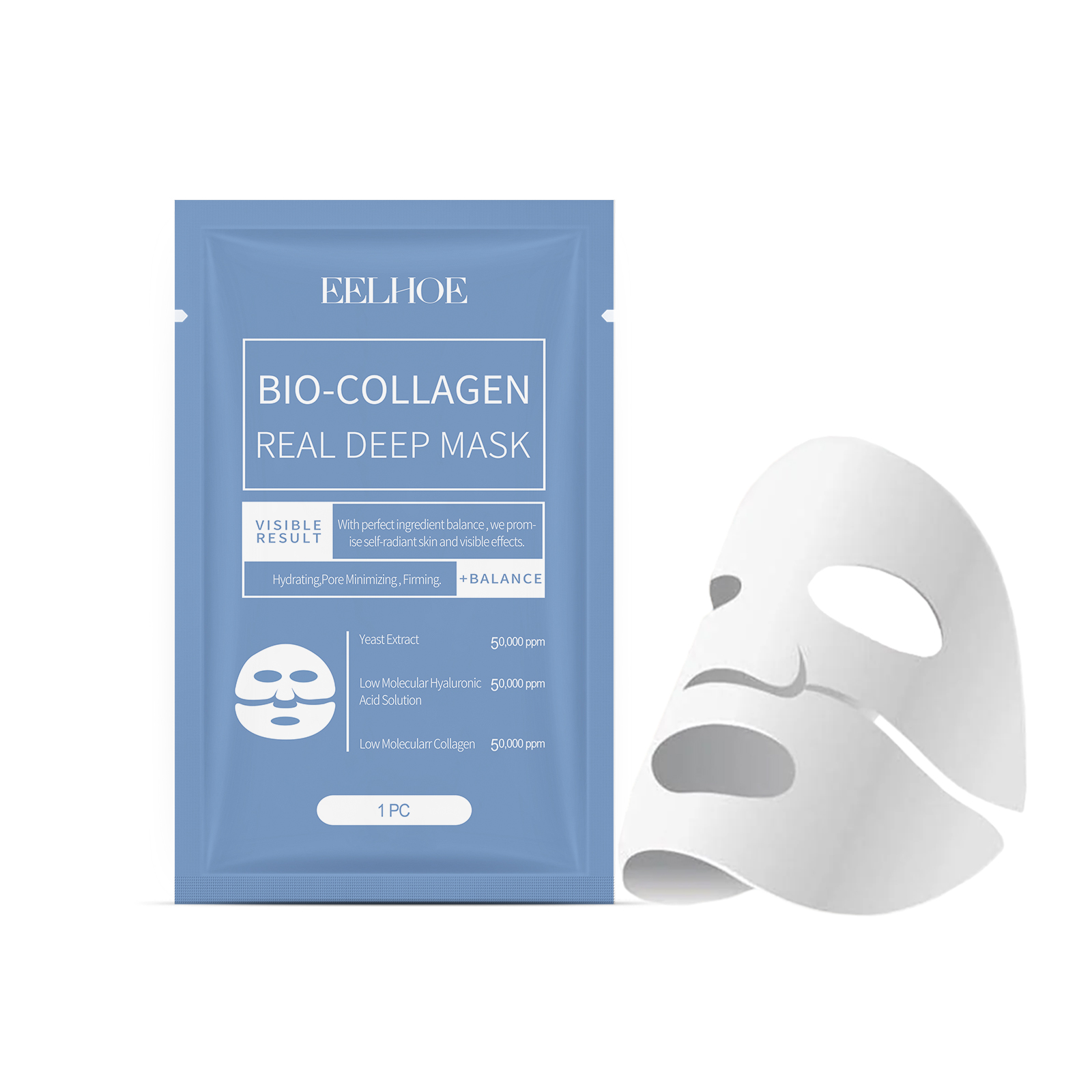 EELHOE Bio Collagen Face Mask  - đánh giá và giá Collagen Sheet Mask