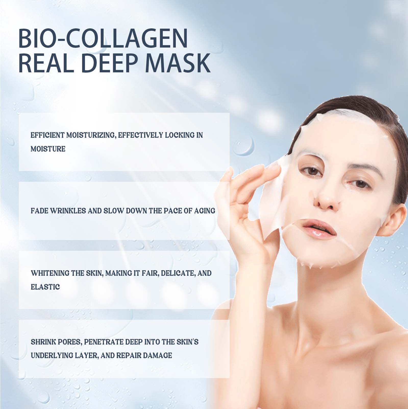 EELHOE Bio Collagen Face Mask  - đánh giá và giá Collagen Sheet Mask