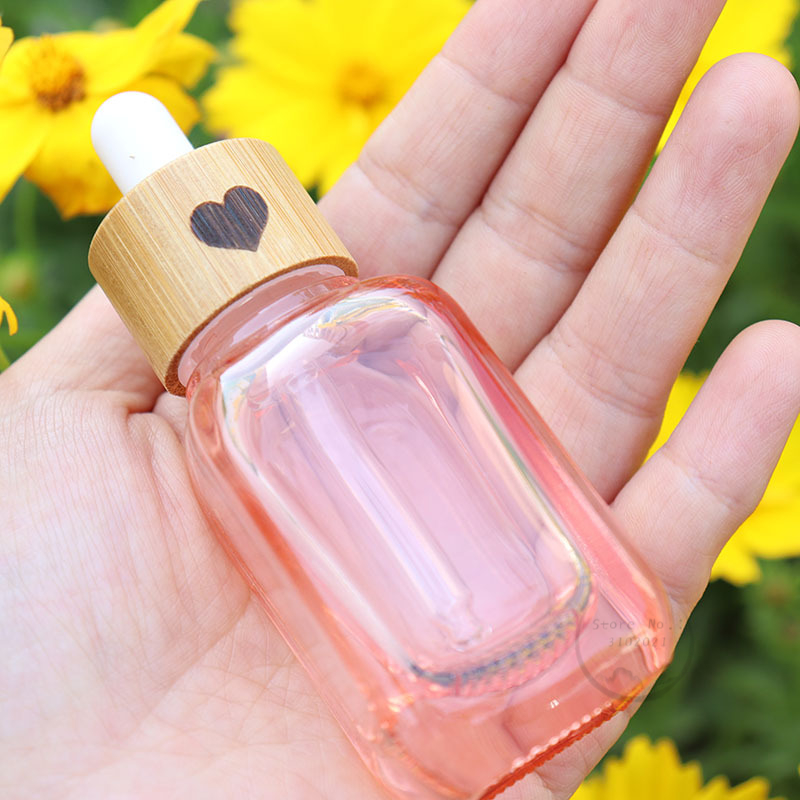 10ml 30ml Dropper Bottle Bambo - đánh giá và giá Skincare Pink
